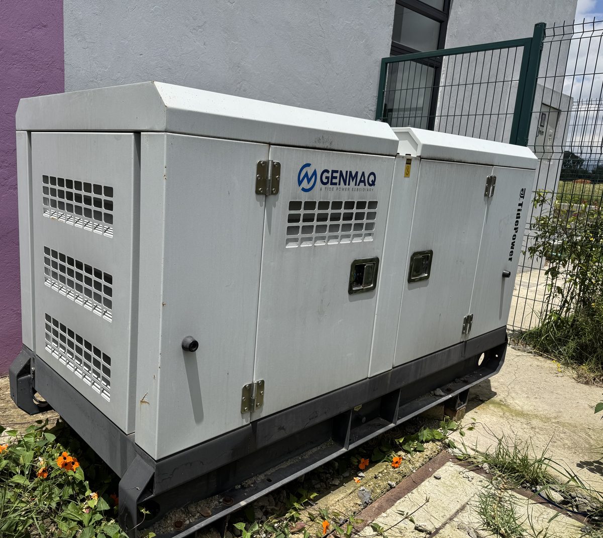 Planta eléctrica instalada